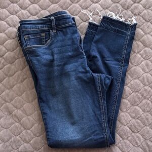 Stylish Indigo Ankle Women's Jeans. 30” inseam